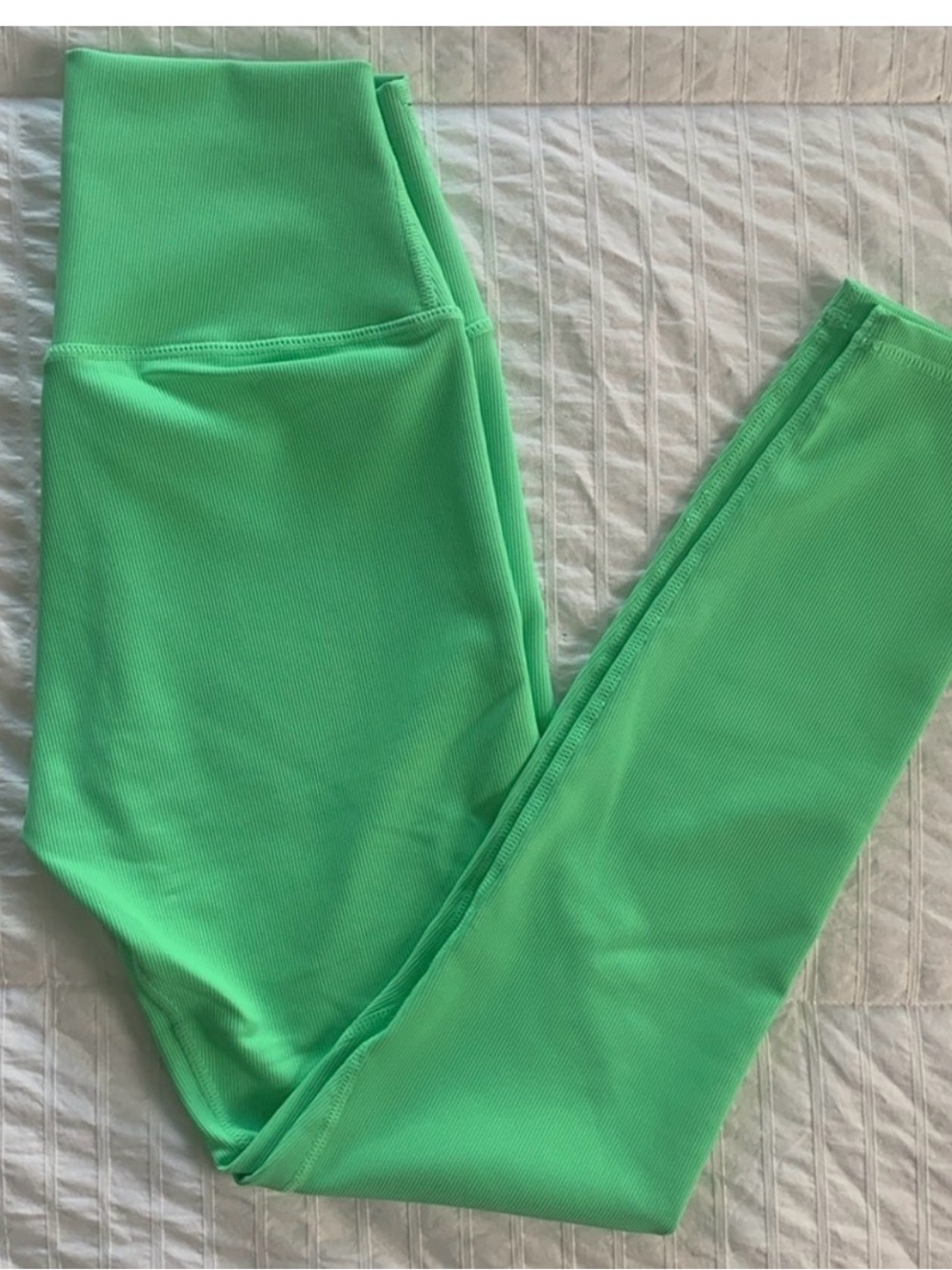 Women's High-Waist Active Leggings in Bright Green